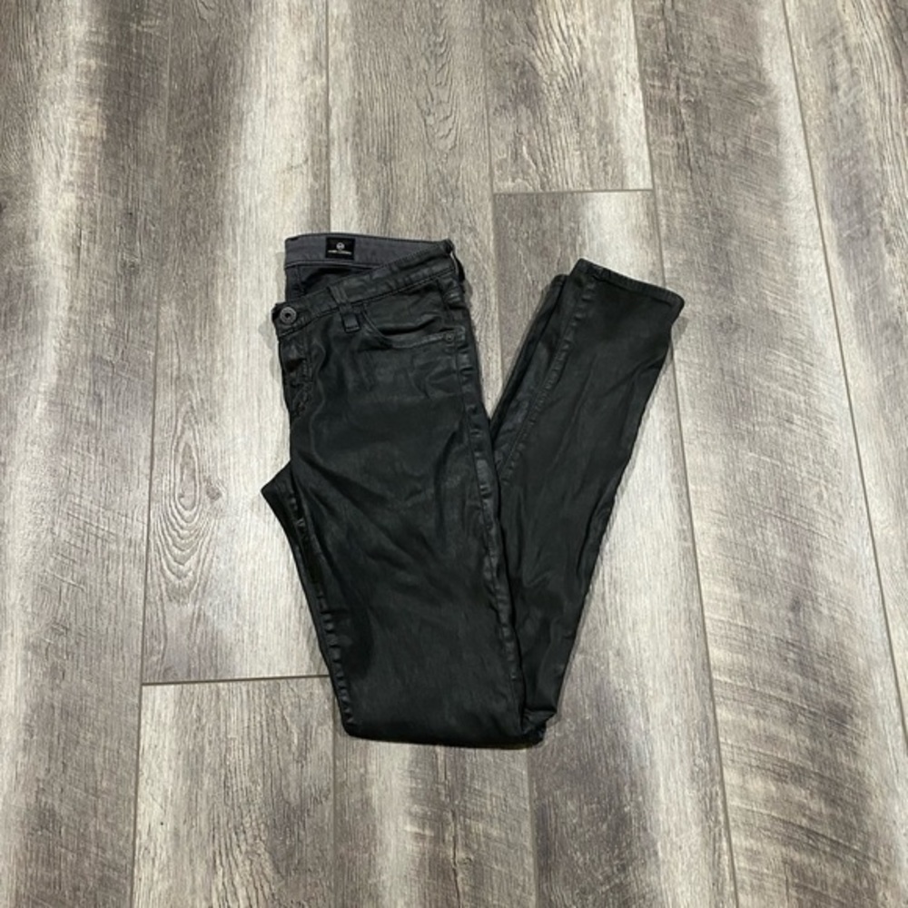 Adriano Goldschmied Metallic Skinny Jeans‎